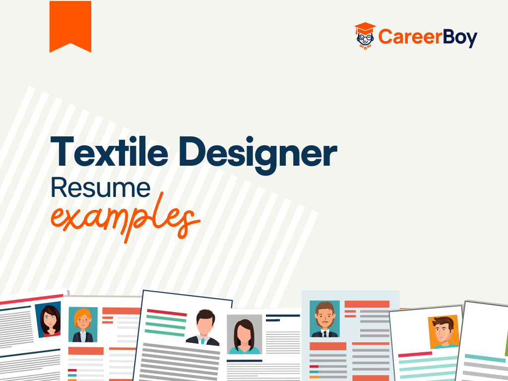 Textile Designer Resume Example: 4 Templates